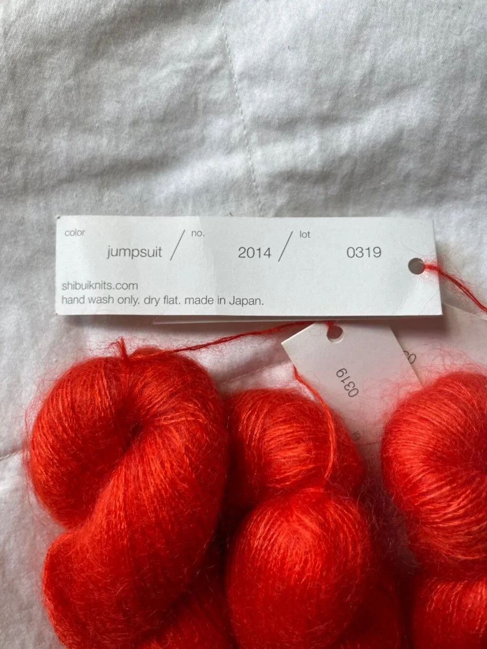 Shibui Knits Silk Cloud Lace Weight Mohair Yarn 3 Skeins